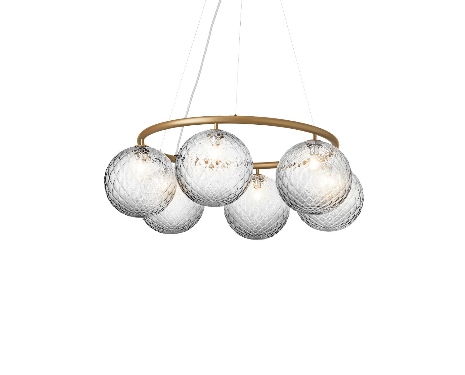 Nuura-Miira-6-Circular-Chandelier-Brass-Optic-Clear