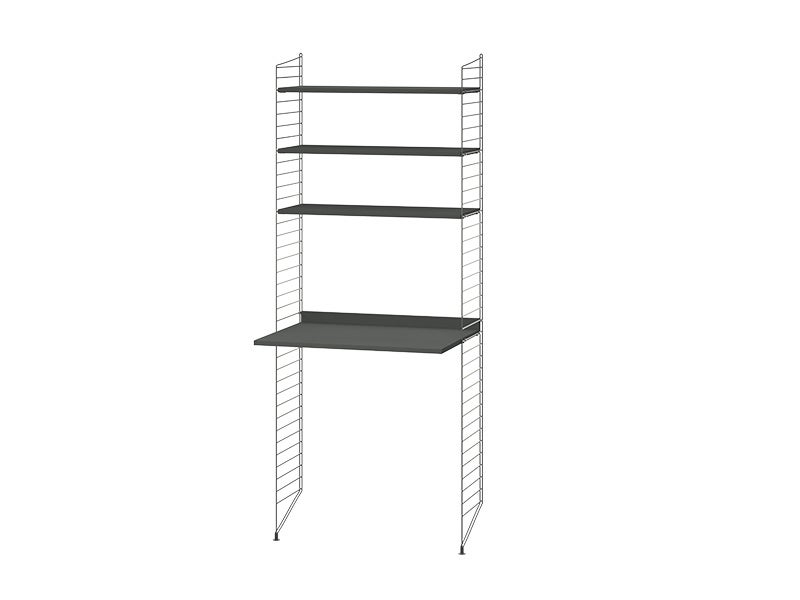 String-Kombination-Skrivbord-A-morkgra-morkgra