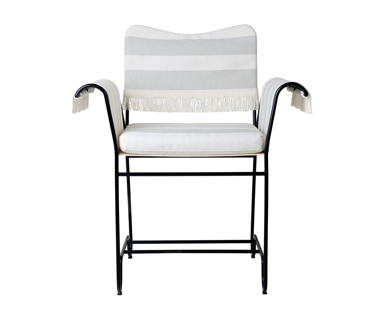 Gubi-Tropique-Stol-Fransar-Tyg-Stripe-Limonta-20-Svart-10117795-h