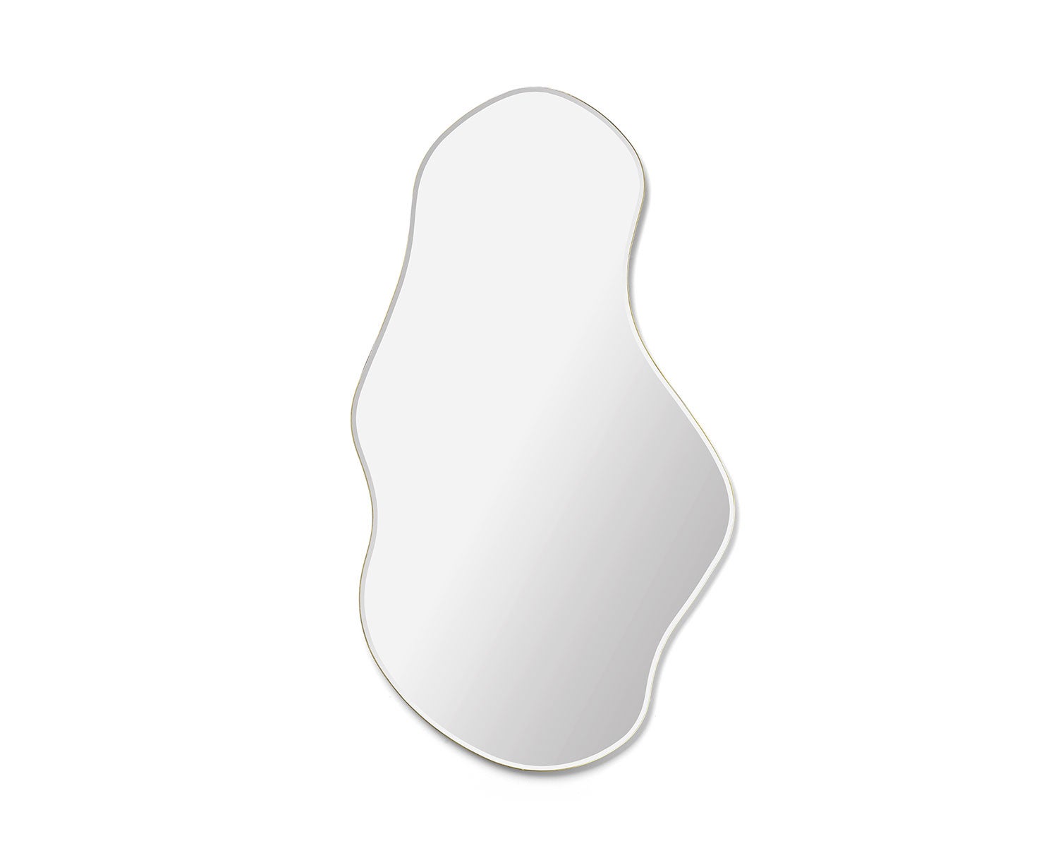Ferm-Living-Pond-Mirror-Large-Brass