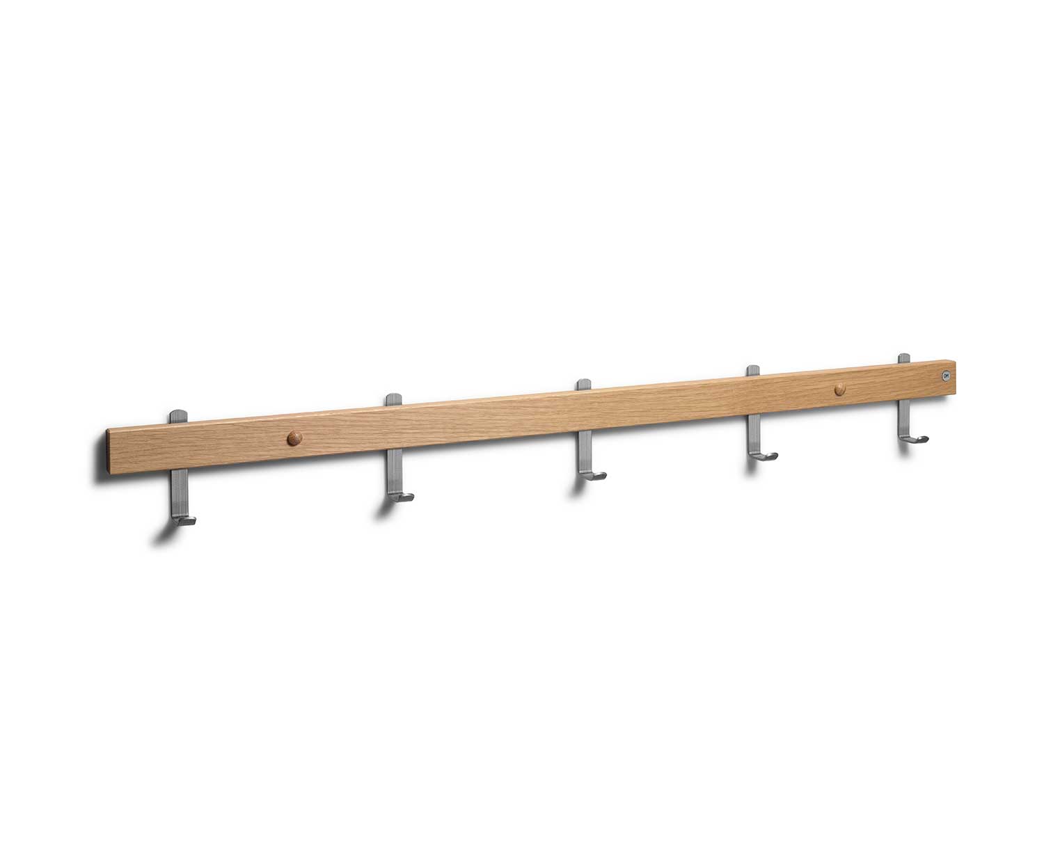 Oscarssons-Mobel-Nadja-Coat-Rack-5-Hooks-Oiled-Oak