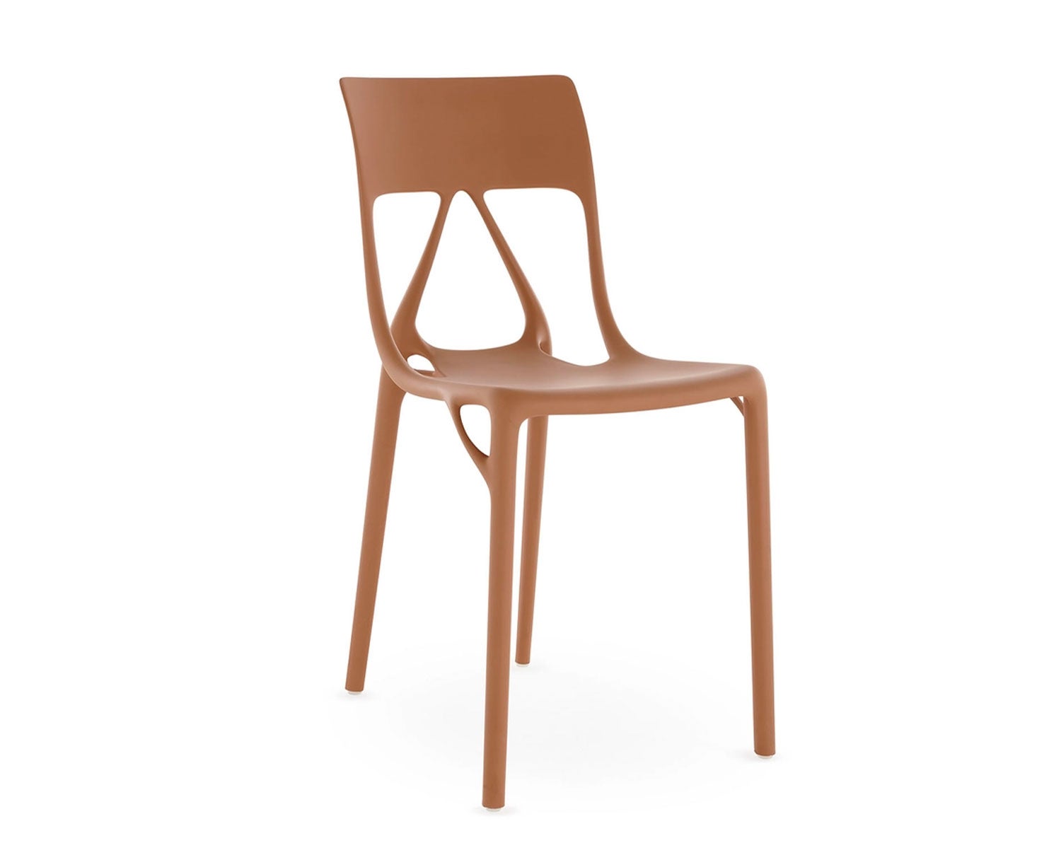 Kartell-AI-Lite-Chair-Brown