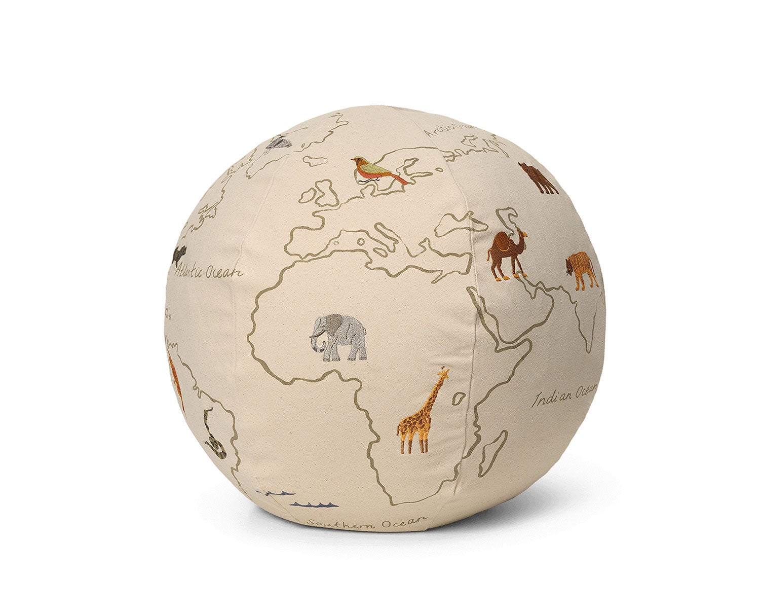 Ferm-Living-The-World-Pouf