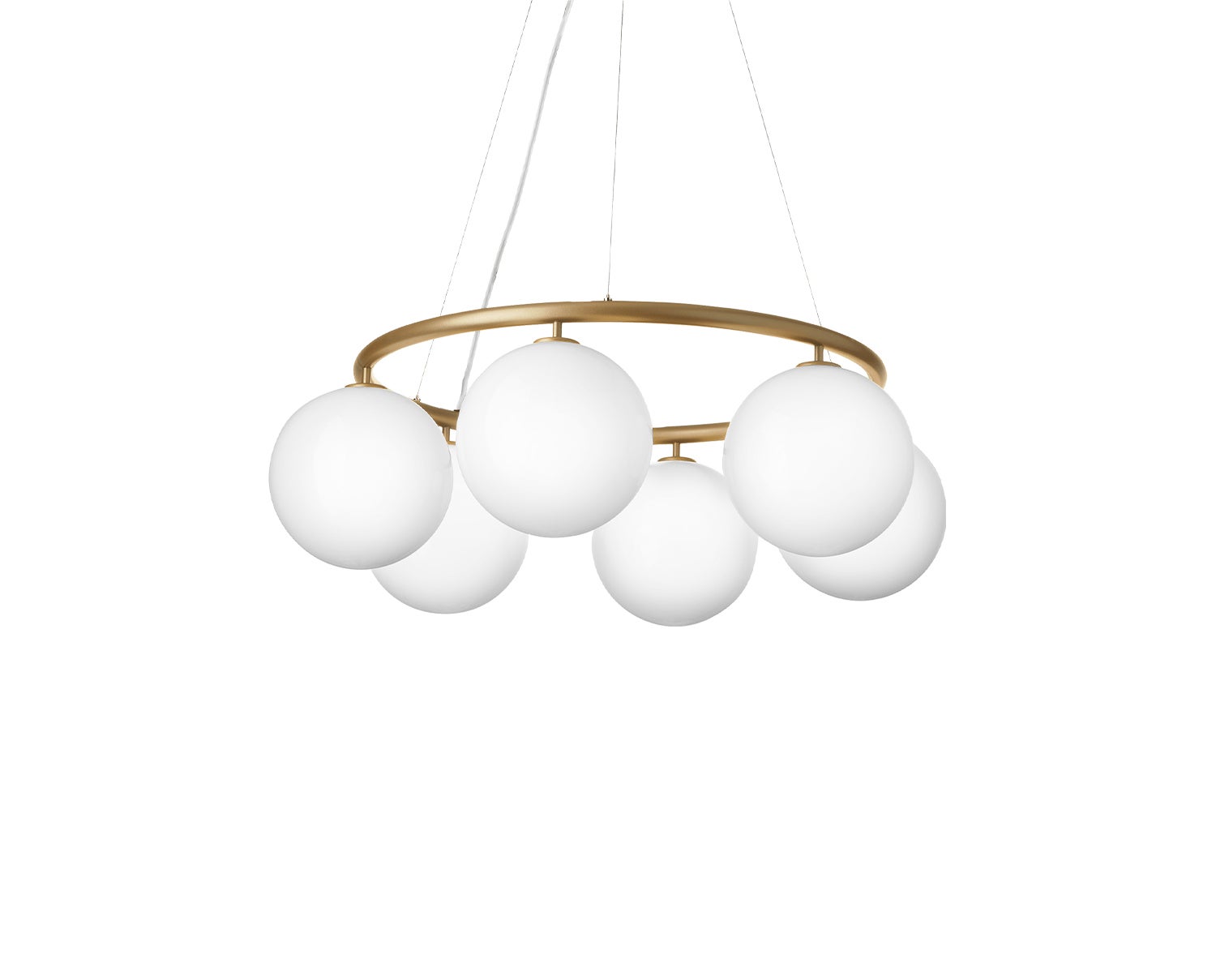Nuura-Miira-6-Circular-Chandelier-Brass-Opal