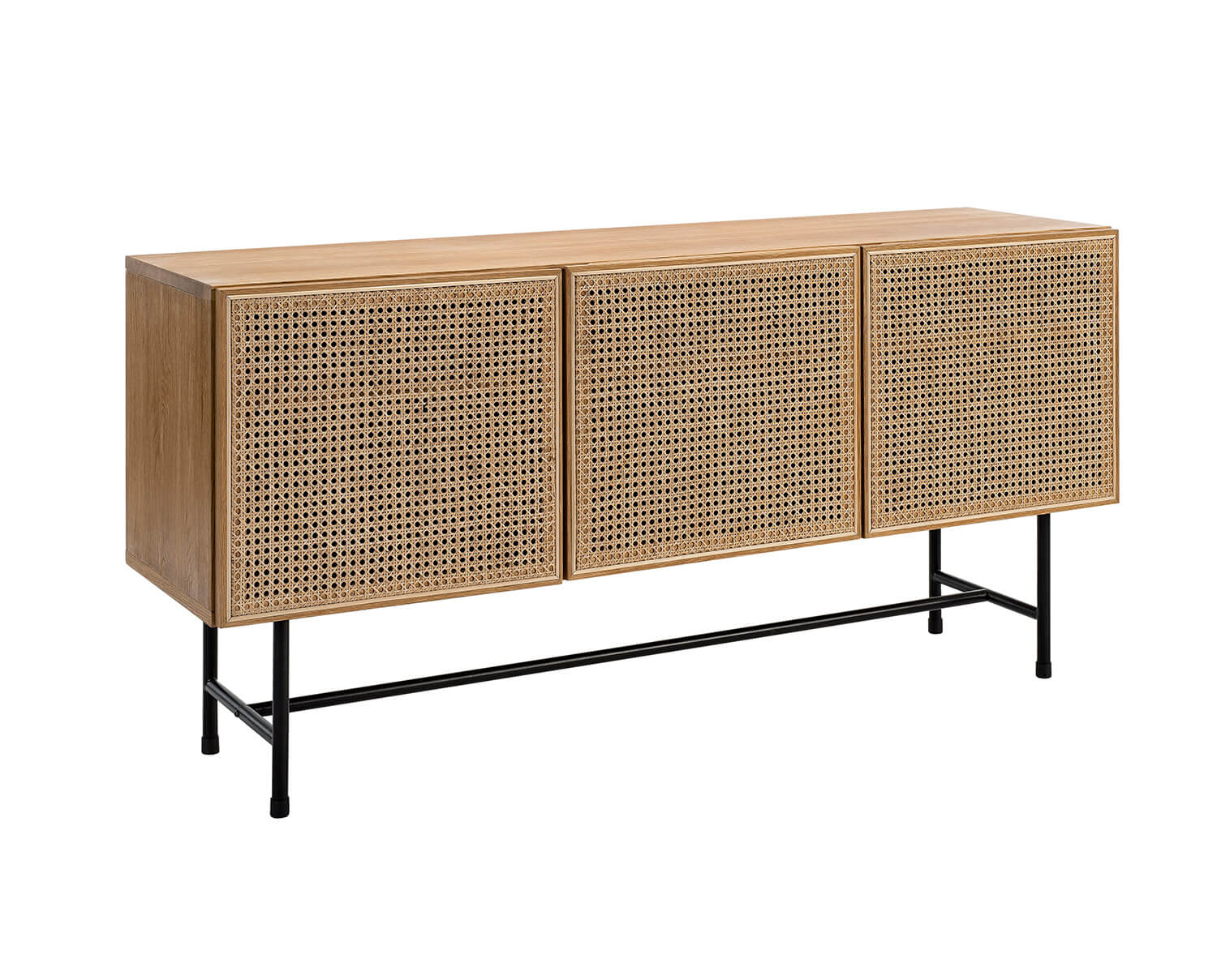 Raqcuet-Sideboard-Oljad-Ek-Svart
