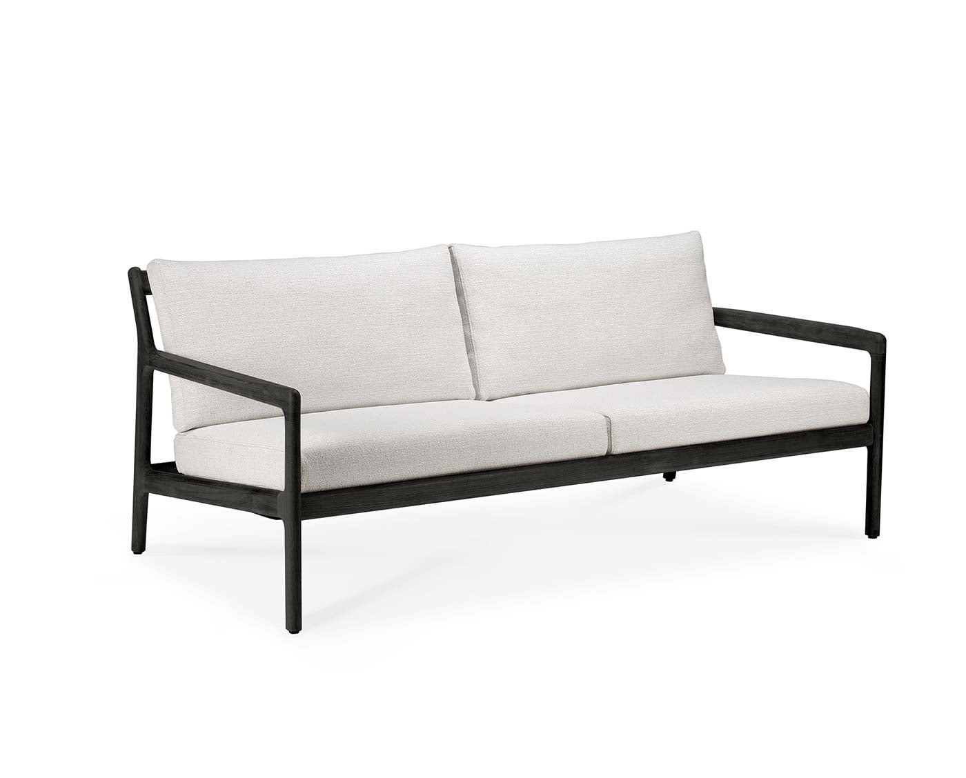 Jack-Utesoffa-2sits-svartbetsad-Teak-dynor-Offwhite-10232-Ethnicraft