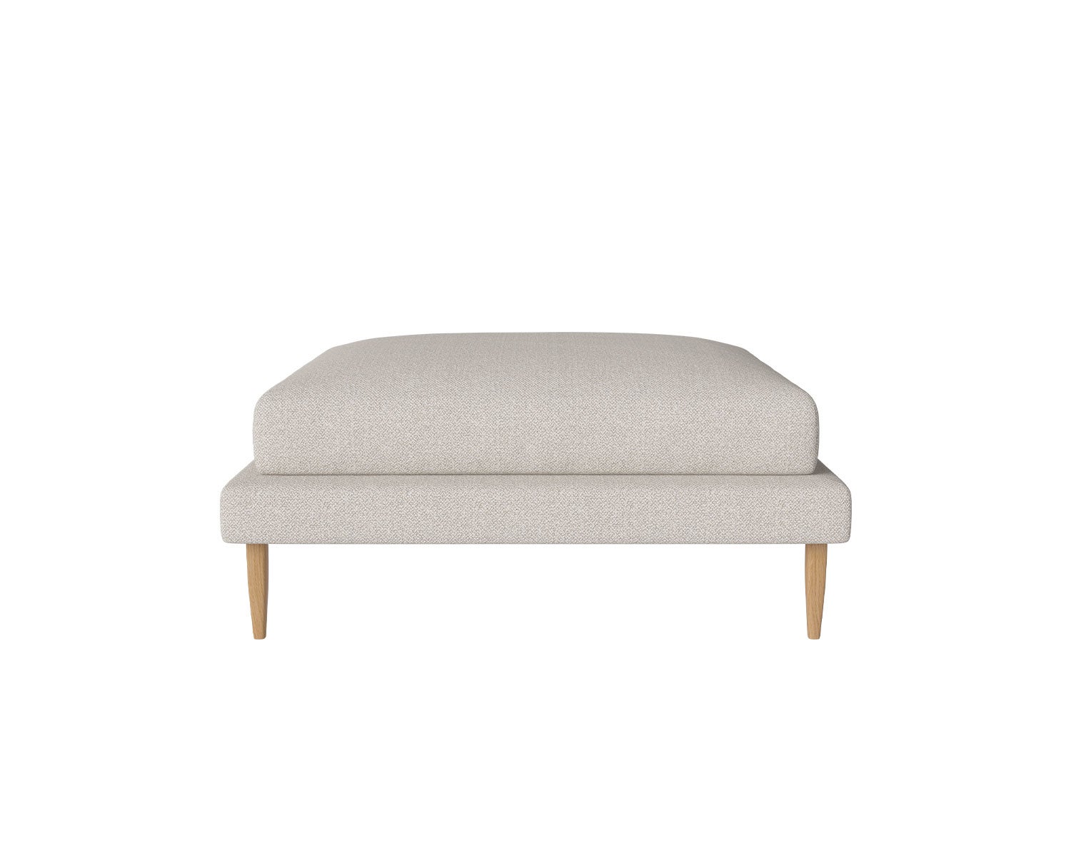 Bolia-Veneda-Pouf-112x88-Adria-Beige-Oiled-Oak-Legs