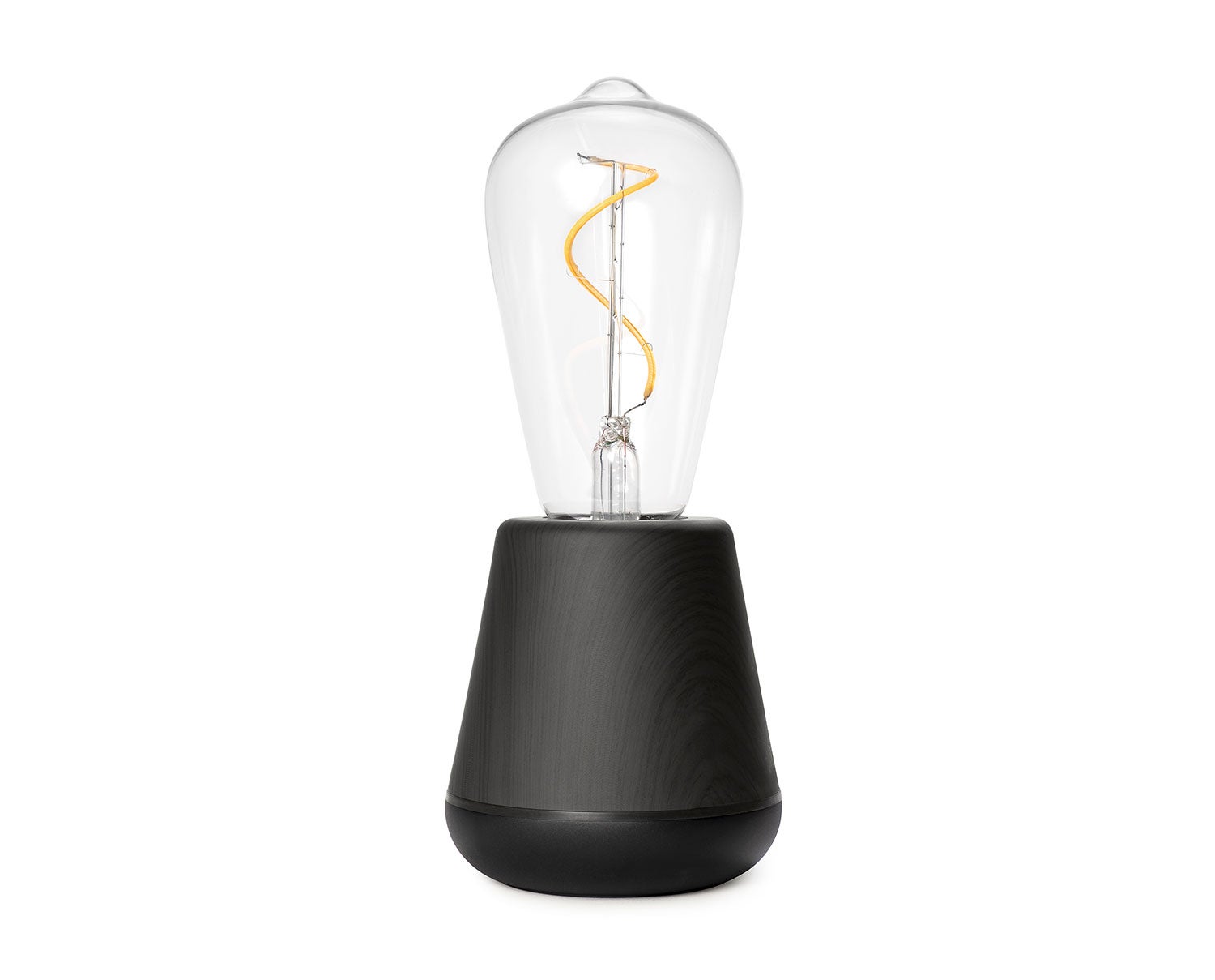 Humle-One-Bärbar-Lampa-Black-Wood