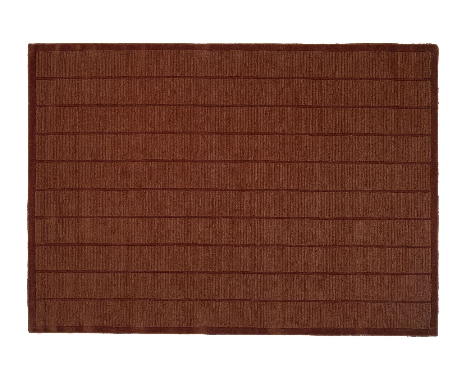 Linie-Design-Woven-Tatami-Rug-Rust