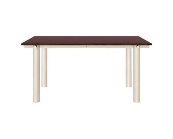 Ferm-Living-Atura-Matbord-160x90-Light-Cashmere-Burgundy-Linoleum-1