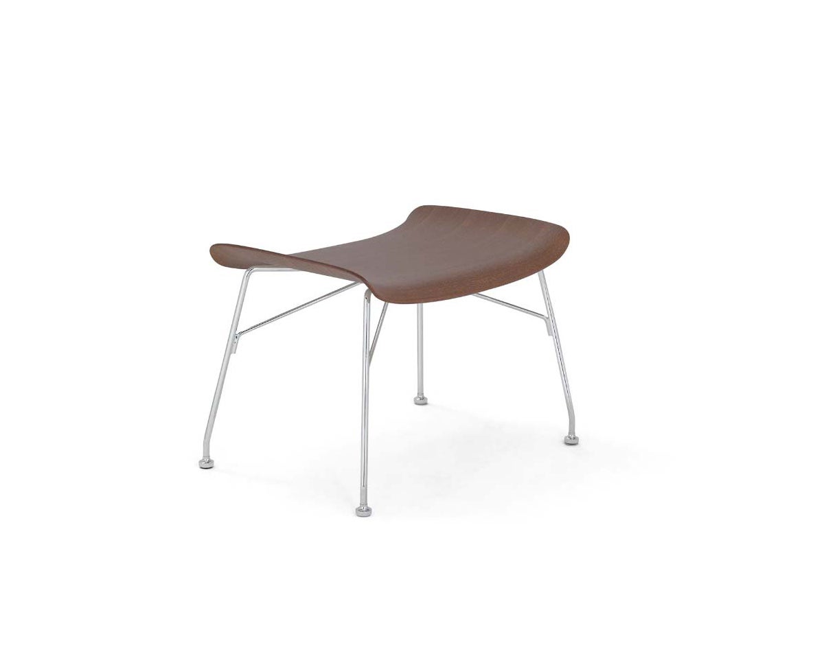 S-WOOD-dark-vener-chrome-Kartell