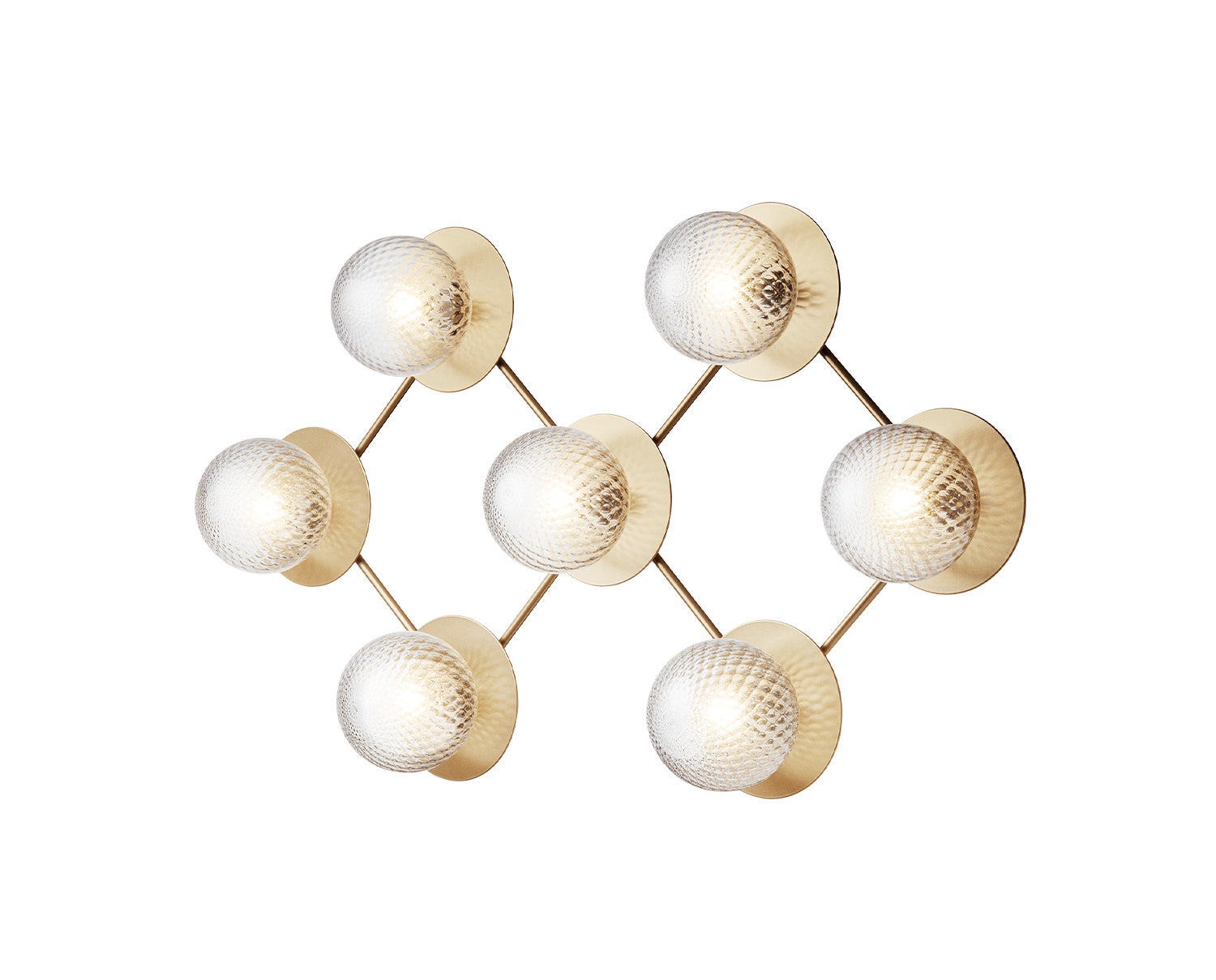 Nuura-Liila-7-Wall-Lamp-Nordic-Gold-Optic-Clear