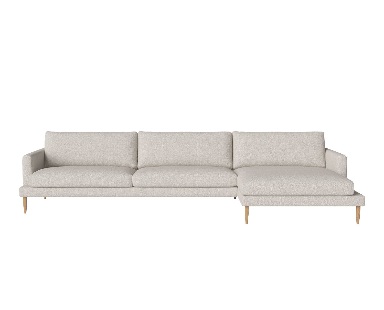 Bolia-Veneda-Sofa-4-5-Seater-Chaise-Longue-Right-Adria-Beige-Oiled-Oak-Legs