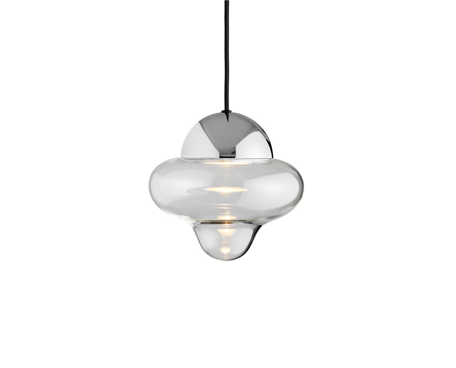 Nutty-Clear-Glass-Chrome-Dome