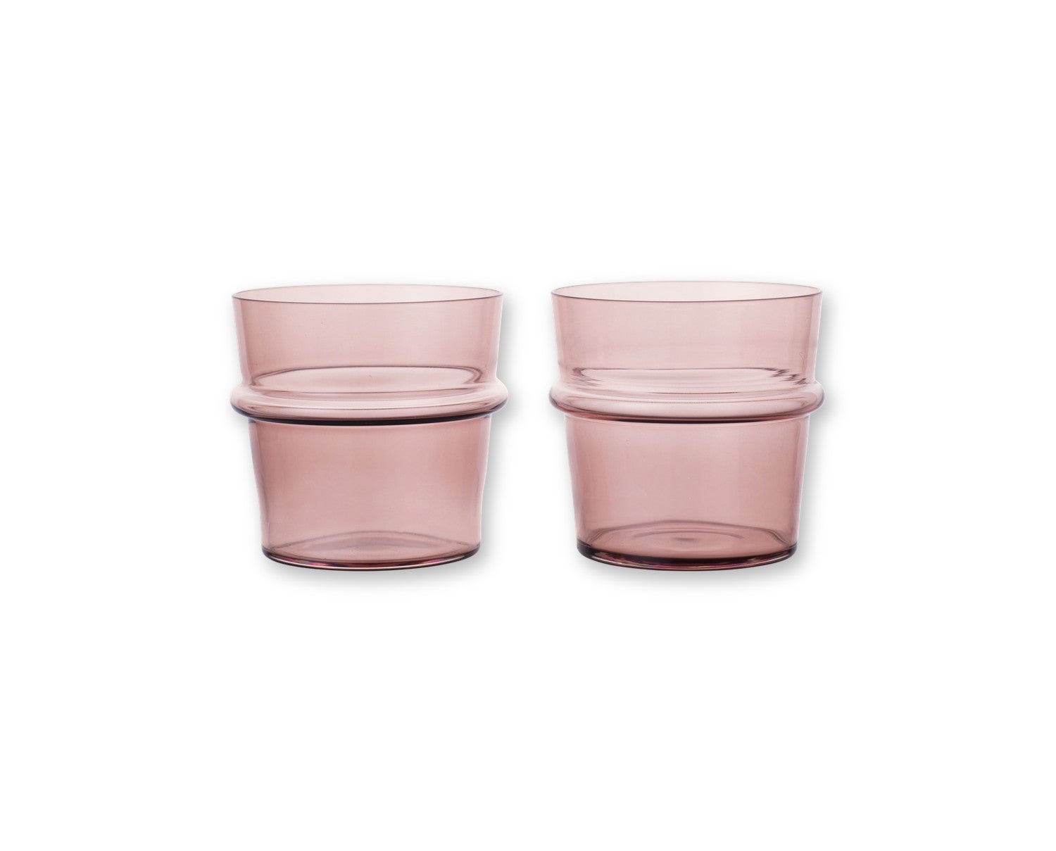 Ferm-Living-Boya-Low-Glasses-Set-of-2-Mauve-0914-1