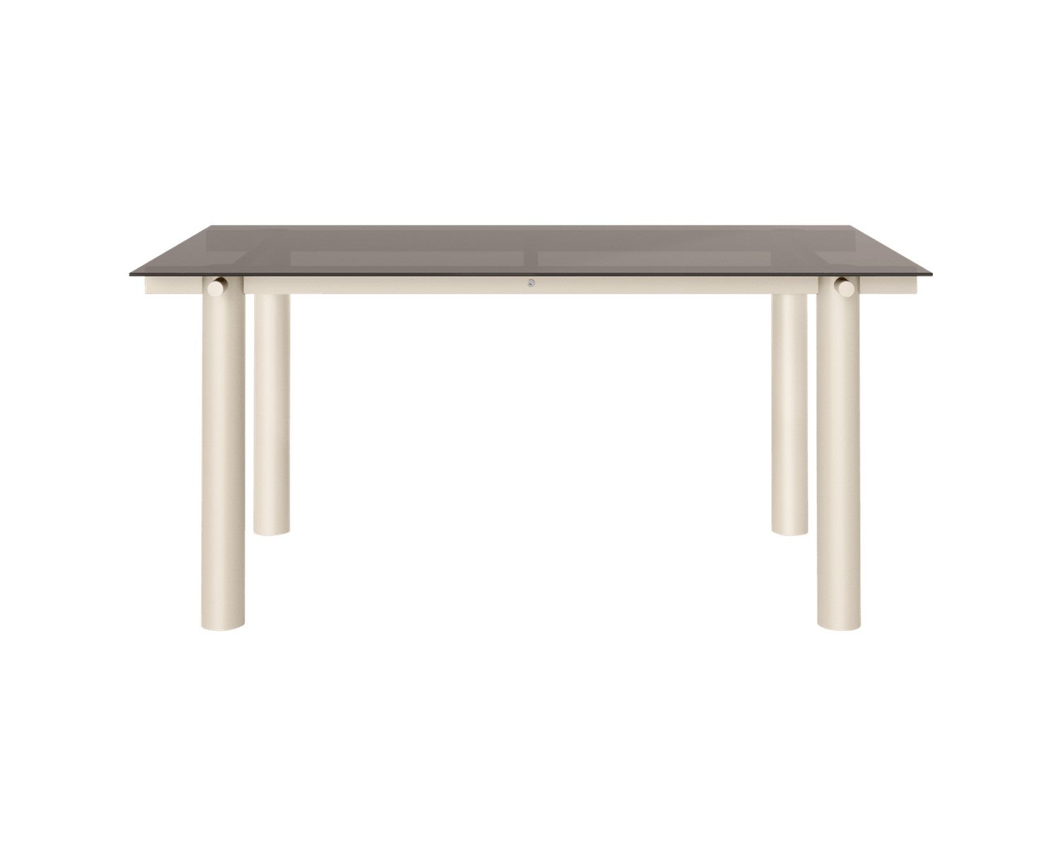 Ferm-Living-Atura-Matbord-160x90-Light-Cashmere-Dark-Tinted-Glass-1