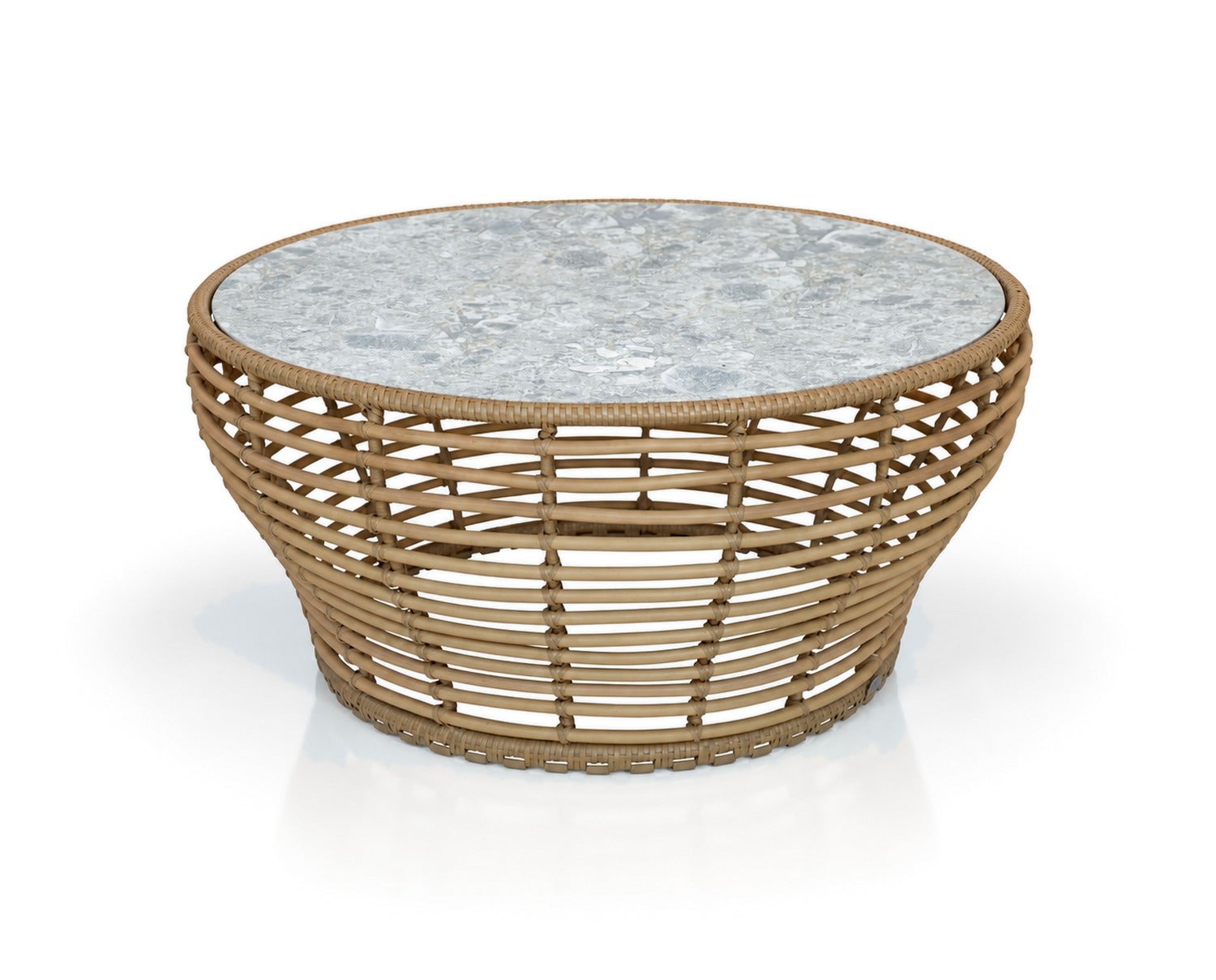 basket-soffbord-o90-weave-natural-multi-colour-keramik-ld